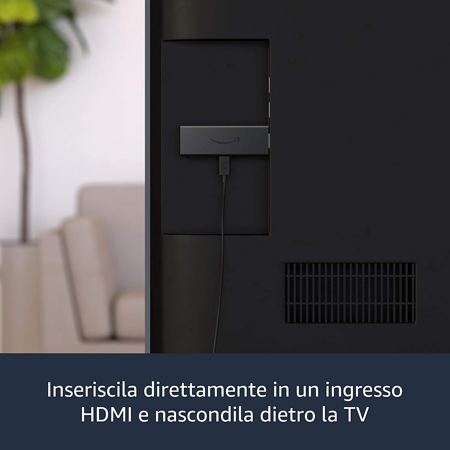 Telecomando vocale Alexa (3ª generazione) per Fire TV, con comandi